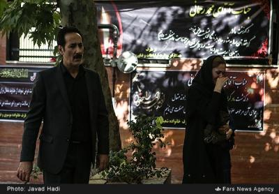 عکس/تشییع پیکر زنده یاد ملیحه نیکجومند