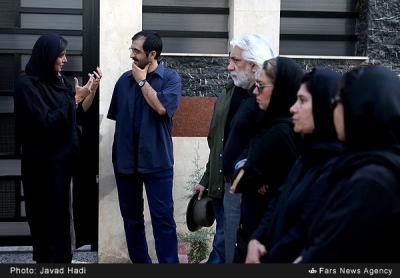 عکس/تشییع پیکر زنده یاد ملیحه نیکجومند