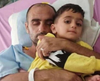 با خبر شدن پدر کیان پیر فلک از کشته شدن فرزندش 