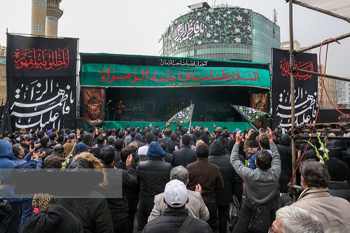 مراسم عزاداری سالروز شهادت حضرت فاطمه (س)