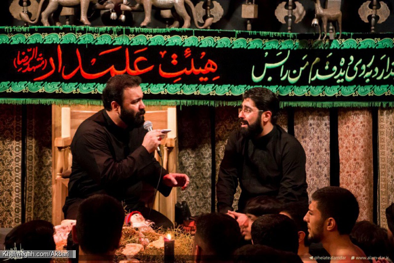  مداحی حاج مهدی اکبری دهه اول محرم ۹۷ 