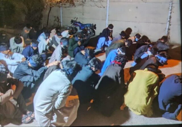 دستگیری بیش‌از ۱۰۰ نفر از اراذل و اوباش زاهدان