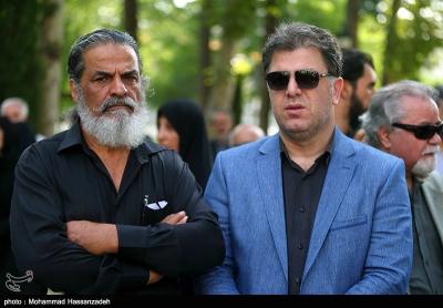 عکس/ تشییع پیکر مهدیه الهی قمشه‌ای 