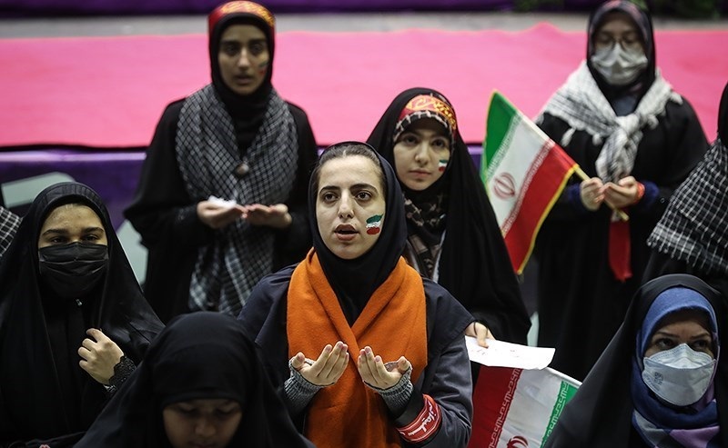عکس/ ما همه دختران حاج قاسم هستیم