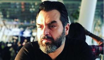  شهرام قائدی عزادار دو برادرش+عکس 