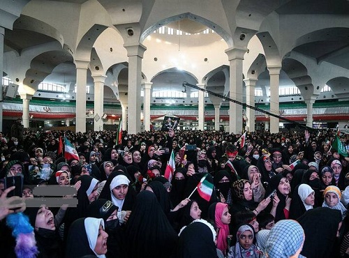 عکس/ اجتماع دختران حاج قاسم در قم