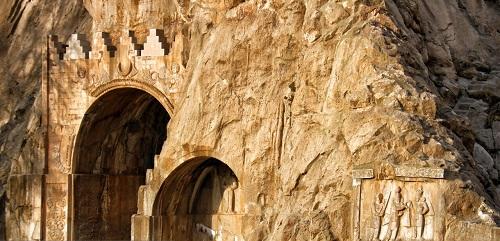 عکس دیدنی از طاق بستان کرمانشاه