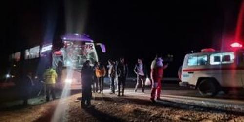 وقوع تصادف فوتی منجر به حریق در آبیک!