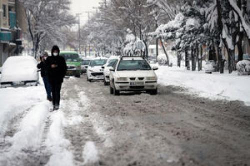  بارش برف و باران در ۲۵ استان