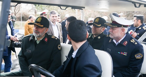 عکس/ ماشین خاص فرماندهان پلیس