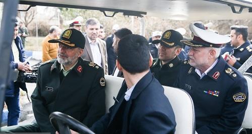 عکس/ ماشین خاص فرماندهان پلیس