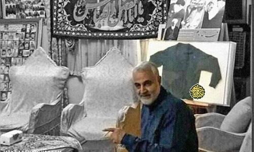 عکس/ حاج قاسم و ماجرای این پیراهن