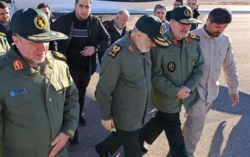 سفر دوباره فرمانده کل سپاه به مناطق زلزله‌زده