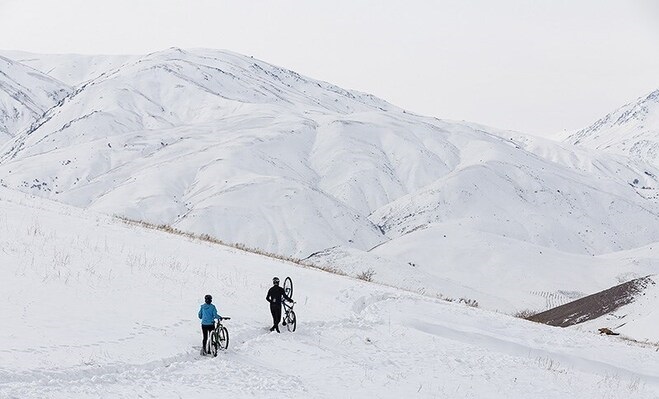 عکس/ طبیعت زمستانی ارومیه،