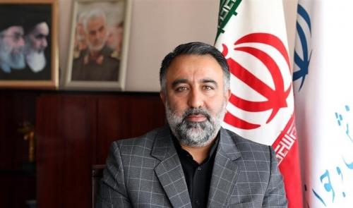 تشییع پیکر مرحوم اسماعیل احمدی در گلزار شهدای کرمان