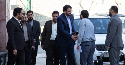عکس/ ماشین مورد استفاده بذرپاش