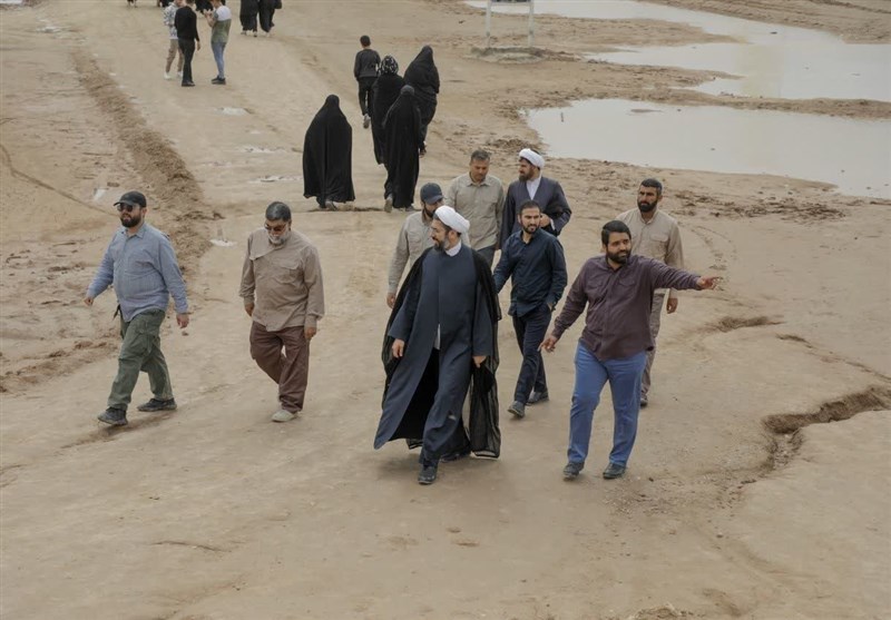  بازدید رئیس نهاد نمایندگی مقام معظم رهبری از اردوی راهیان نور 