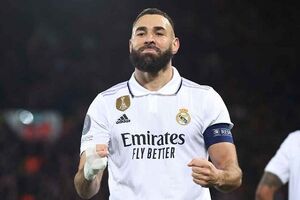  بنزما آماده دیدار با لیورپول شد