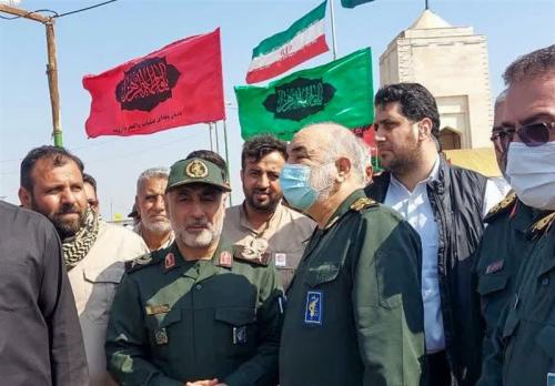 فرمانده کل سپاه به جمع راهیان نور پیوست