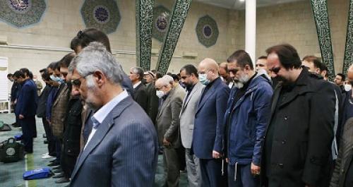  عکس/حضور چهره‌ها در تشییع پیکر "عماد افروغ"