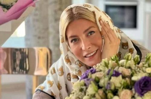 لباس عروس فریبا نادری برای ازدواج دومش 
