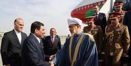سلطان عمان تهران را ترک کرد