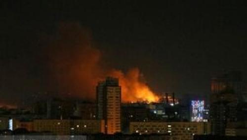 بمباران سنگین کیف در حملات شبانه روسیه