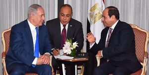  رئیس‌جمهور مصر به نتانیاهو تسلیت گفت