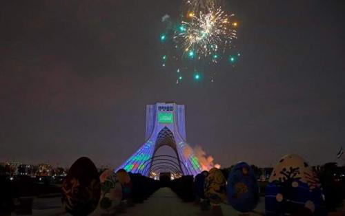 روشن‌ترین شب میدان آزادی