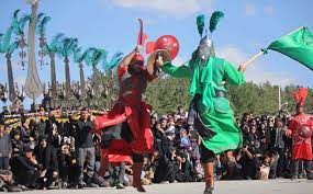 مراسم تعزیه «مسلم بن عقیل» 