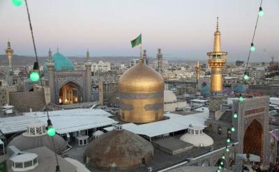 عکس/مراسم نقاره زنی در حرم مطهر امام رضا (ع)