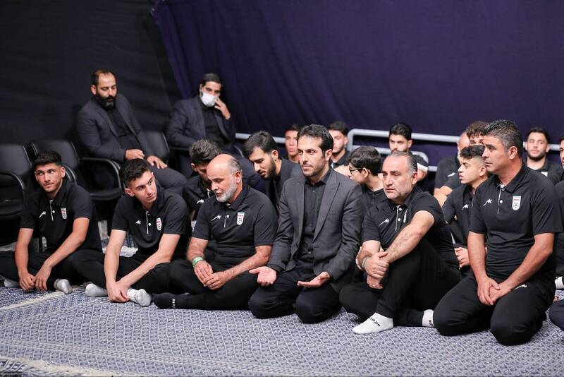 چهره‌هایی که در مراسم عزاداری امسال بیت رهبری حاضر شدند + عکس