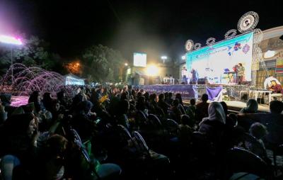 عکس/جشن میلاد امام رضا در بوستان بهاران