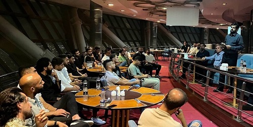  دیدار صمیمانه شاگردان الهامی با مدیرعامل باشگاه مسی 