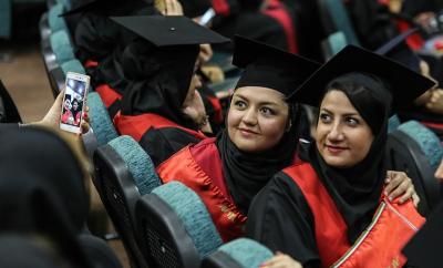 عکس/ جشن فارغ التحصیلی دانشجویان دانشگاه آزاد واحد علوم تحقیقات