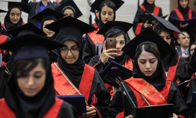 عکس/ جشن فارغ التحصیلی دانشجویان دانشگاه آزاد واحد علوم تحقیقات