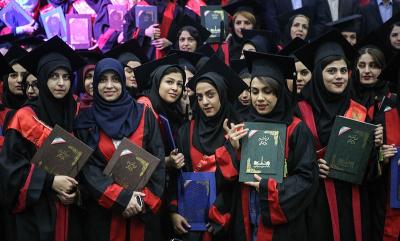 عکس/ جشن فارغ التحصیلی دانشجویان دانشگاه آزاد واحد علوم تحقیقات