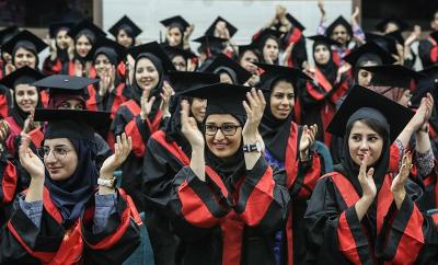عکس/ جشن فارغ التحصیلی دانشجویان دانشگاه آزاد واحد علوم تحقیقات
