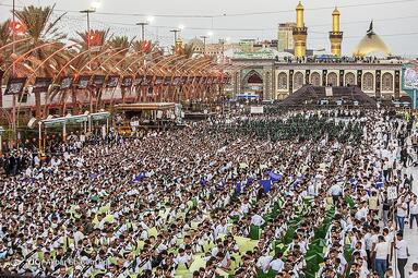  دسته عزاداران بنی عامر در کربلای معلی