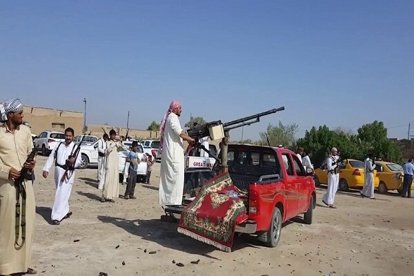 مبارزه با عناصر تحت حمایت آمریکا در شرق دیرالزور