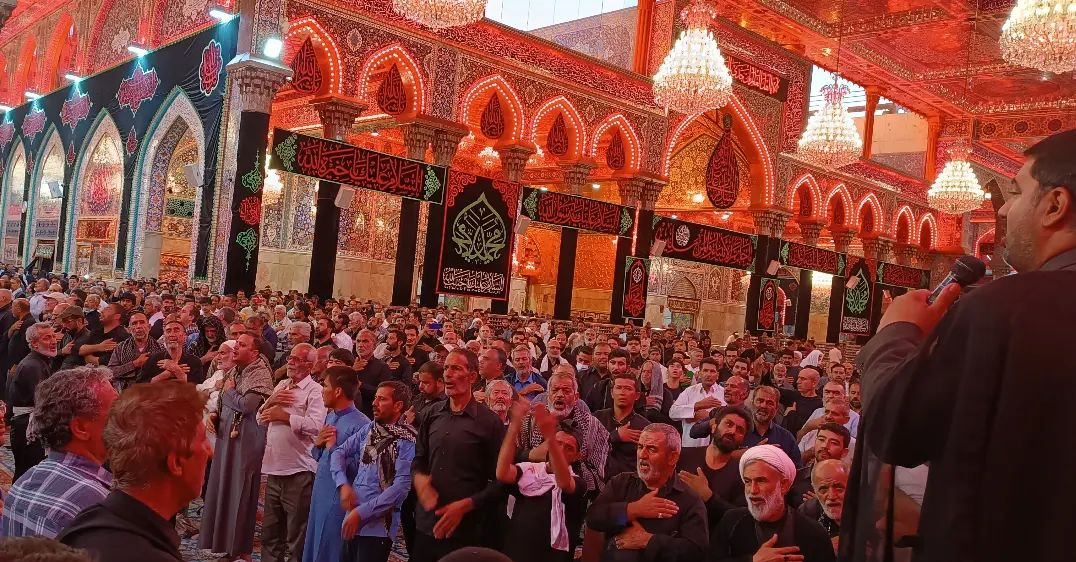 مراسم عزاداری ایرانیان هر روز در کربلا +عکس و فیلم 