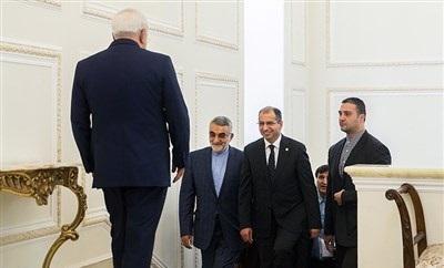 عکس/ رئیس مجلس عراق با محمدجواد ظریف دیدار کرد