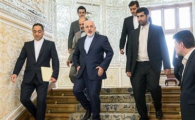 عکس/ رئیس مجلس عراق با محمدجواد ظریف دیدار کرد