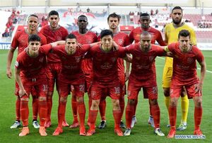 پوستر الدحیل برای رویارویی با پرسپولیس