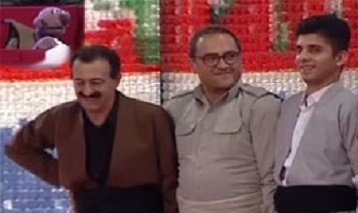 فیلم/ رامبد جوان در جمع مهمانان خندوانه با خوانندگی جناب‌خان کردی رقصید