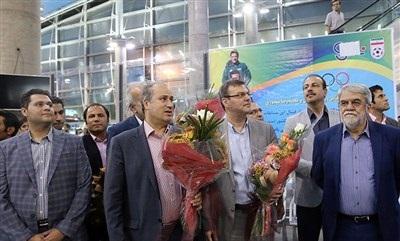 عکس/ داوران ایرانی فینال مسابقات فوتبال المپیک ریو ۲۰۱۶ به کشوربازگشتند