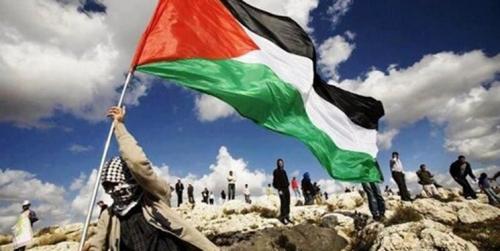 تجمع هواداران فلسطین در شهر«اوهایو»در آمریکا 