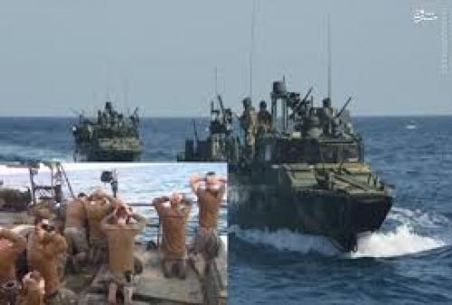  ایران آمریکا را در خلیج فارس تحقیر کرد