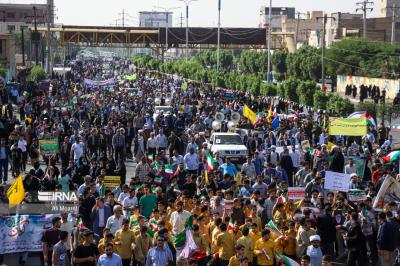 راهپیمایی سیزده آبان در سراسر کشور