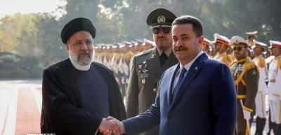 تصاویر استقبال رسمی از نخست وزیر عراق